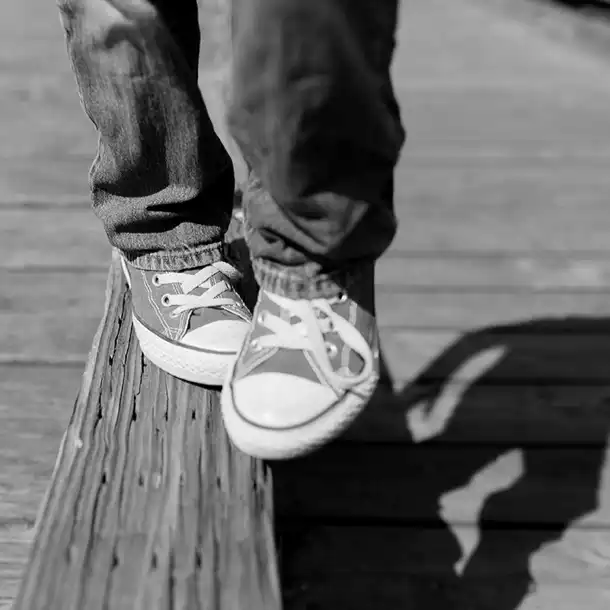 Lifestyle Photo of Sneakers