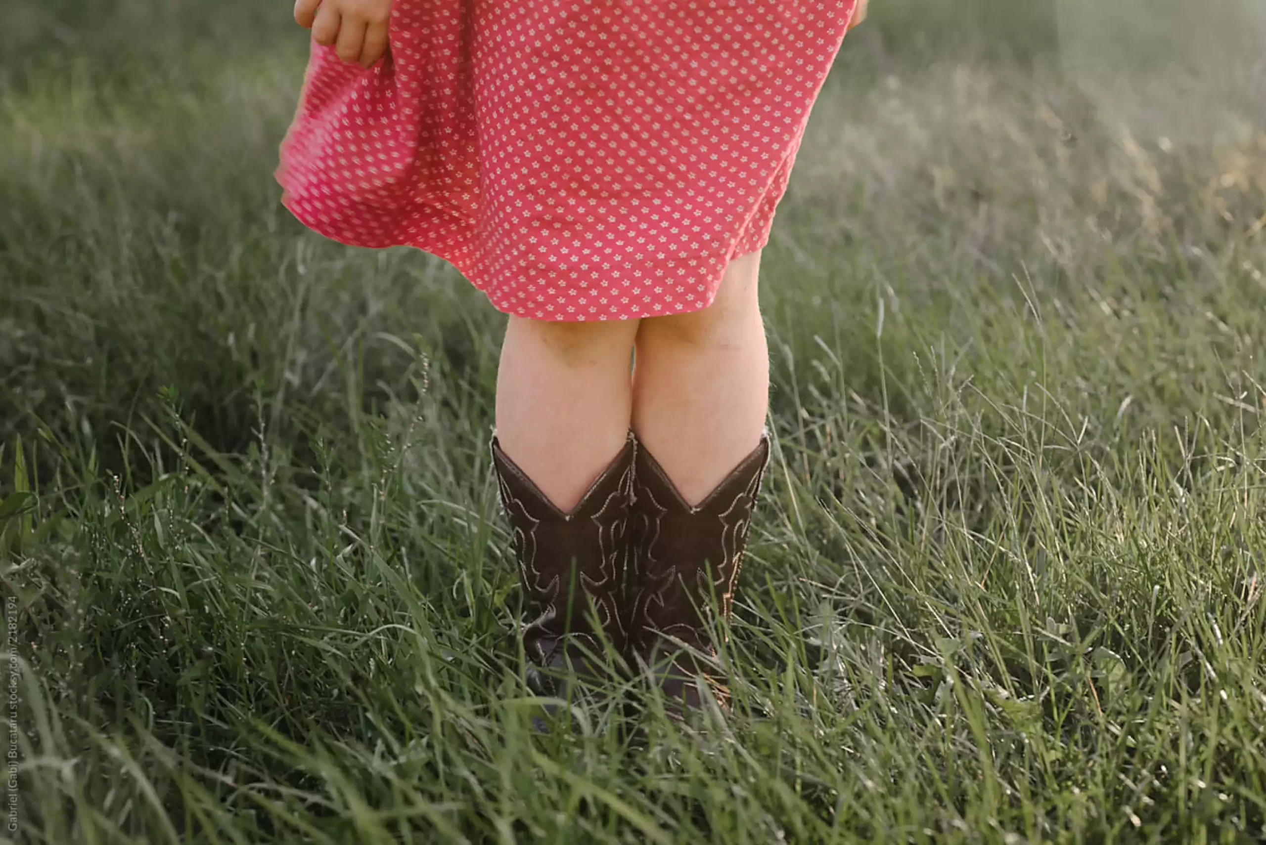 Girl in Cowboy Boots
