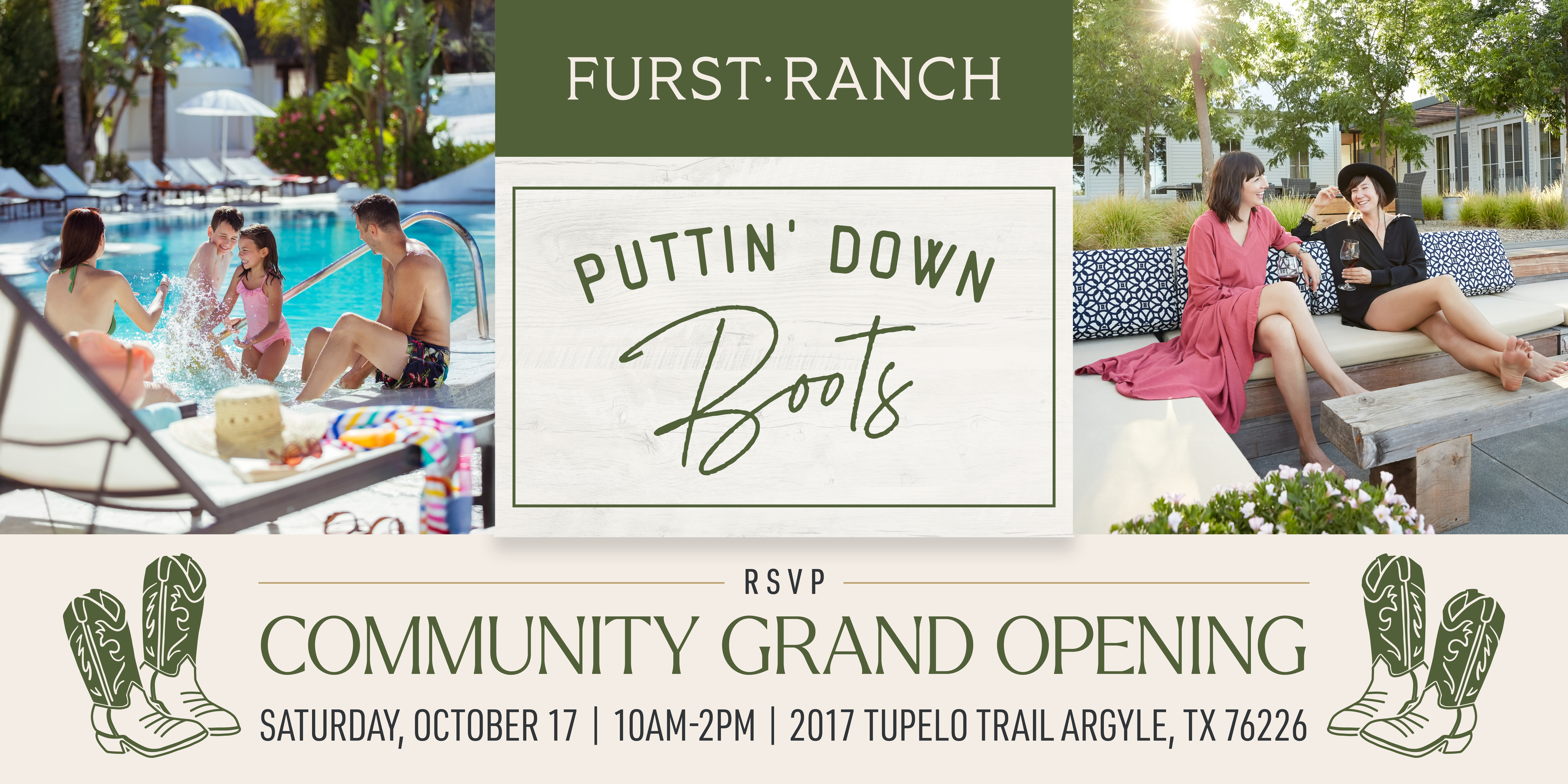 Puttin' Down Boots at Furst Ranch